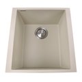 Nantucket Sinks 16.125" W x 17" L x 8.25" H, Granite Composite PR1716-S